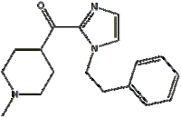 (1-Methyl-4-piperidinyl)[1-(2-phenylethyl)-1H-imidazol-2-yl]methanone