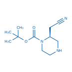 tert-butyl (2S)-2-(cyanomethyl)piperazine-1-carboxylate