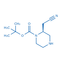 tert-butyl (2S)-2-(cyanomethyl)piperazine-1-carboxylate