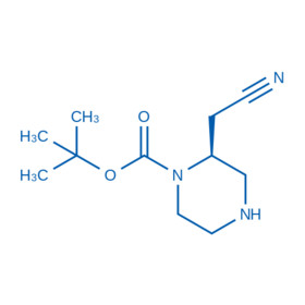 tert-butyl (2S)-2-(cyanomethyl)piperazine-1-carboxylate