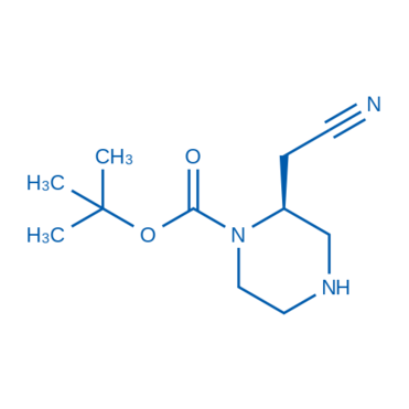 tert-butyl (2S)-2-(cyanomethyl)piperazine-1-carboxylate