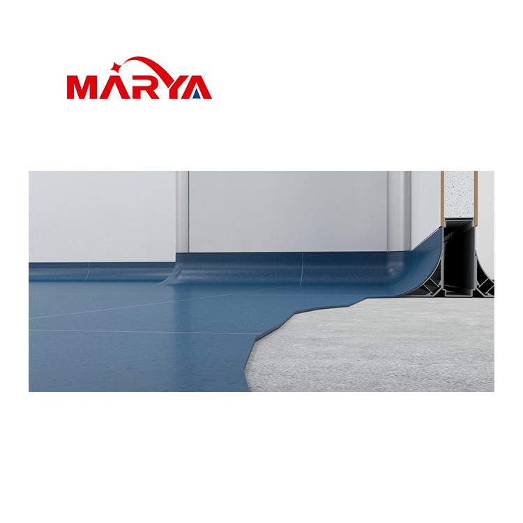 Marya GMP Dust Free Pharmaceutical Clean Room PVC Floor with CE  