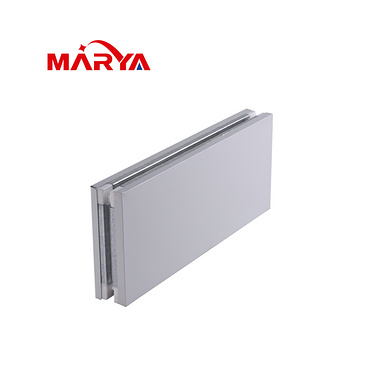 Marya 50mm Double Layer MGO Board Rock Wool Honeycomb Fireproof Sandwich Cleanroom Panel for Electro