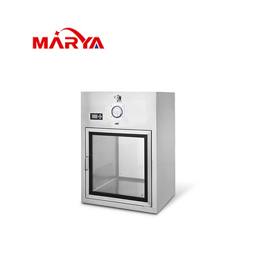 Marya Pharmaceutical Cleanroom Equipment in Stock 600X600X600mm Stainless Steel Dynamic Passbox with