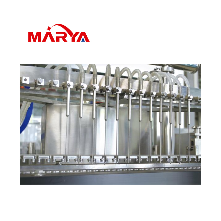 Marya Pharmaceutical Vial Liquid Washing Filling Stoppering Capping Machine Vial Filling Line  