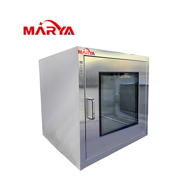 Marya Class100 Cleanroom Equipment Stainless Steel 400X400X400mm Static Passbox Pass-Through Window 