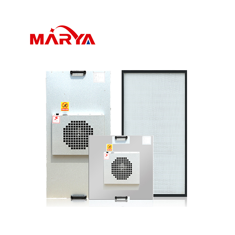 Marya GMP Standard 99.999% HEPA Filter System Fan Filter Unit FFU for Pharmaceutical Industry  