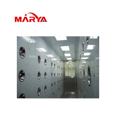 Marya GMP Standard Modular Clean Room Used Air Purifier Cargo Air Shower with Automatic Door