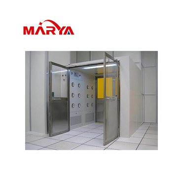 Marya GMP Standard Electronic Pharmaceutical Cleanroom Cargo Air Shower with High Efficiency System