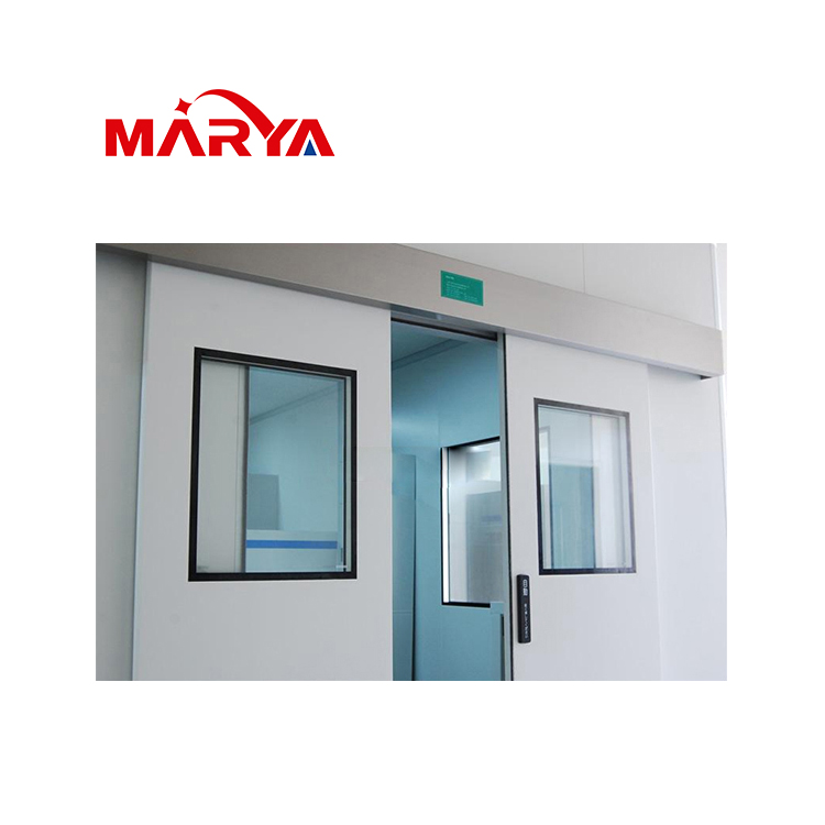 Marya Pharmaceuticals Stainless Steel Aluminium Alloy Cleanroom Door Single Double Metal/ PVC Door  