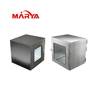Marya Class100 Cleanroom Equipment Stainless Steel 400X400X400mm Static Passbox Pass-Through Window 
