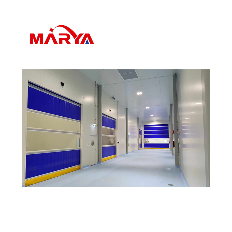 Marya Pharmaceuticals Stainless Steel Aluminium Alloy Cleanroom Door Single Double Metal/ PVC Door  