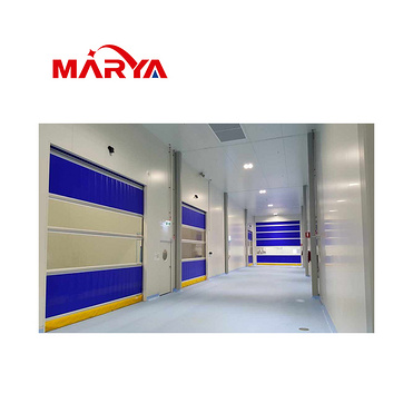 Marya Pharmaceuticals Stainless Steel Aluminium Alloy Cleanroom Door Single Double Metal/ PVC Door