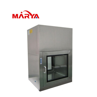 Marya Pharmaceutical Cleanroom Equipment in Stock 600X600X600mm Stainless Steel Dynamic Passbox with