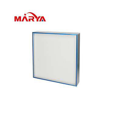 Marya Pharmaceutical Clean Room H13 H14 Panel Type 99.999% HEPA Filter for Dust Free Factory