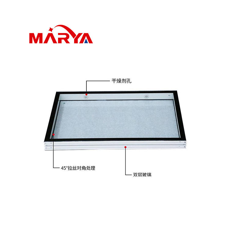 High-Strength Cleanroom Windows for Laboratory and Food Clean Room with ISO9001  