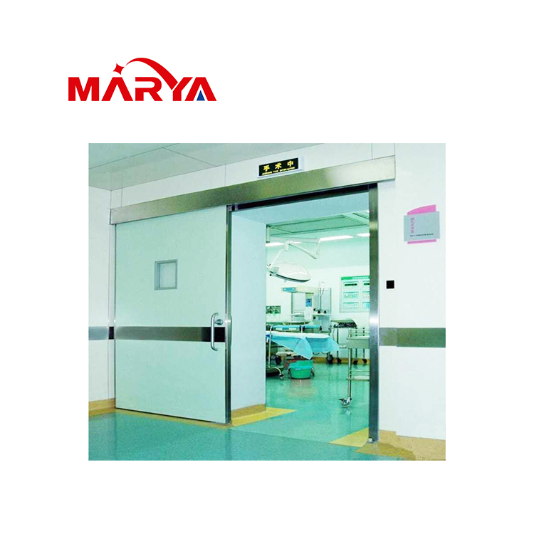 Marya Pharmaceuticals Stainless Steel Aluminium Alloy Cleanroom Door Single Double Metal/ PVC Door  