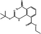 Ethyl2-((tert-butoxycarbonyl)amino)-3-nitrobenzoate