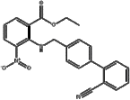 2-[[(2-Cyano[1,1-biphenyl]-4-yl)methyl]amino]-3-nitro-benzoic acid ethyl ester