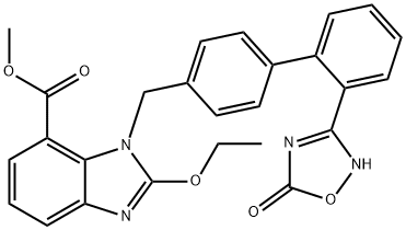 1-((2'-(2,5-dihydro-5-oxo-1,2,4-oxadiazol-3-yl)(1,1'-biphenyl)-4-yl)methyl)-2-ethoxy-1h-benzimidazol