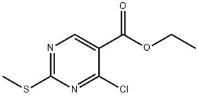 ethyl 4-chloro-2-methylthio-5-pyrimidine-carboxyl