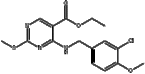 5-Pyrimidinecarboxylicacid, 4-[[(3-chloro-4-methoxyphenyl)methyl]amino]-2-(methylthio)-, ethyl ester