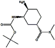 Carbamic acid, n-[(1r,2s,5s)-2-amino-5-[(dimethylamino)carbonyl]cyclohexyl]-, 1,1-dimethylethyl este