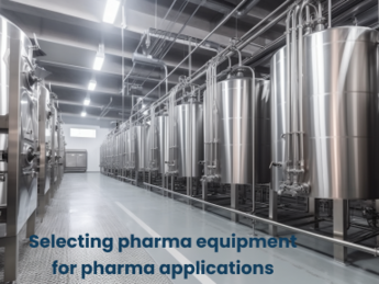 Vessels in pharma applications