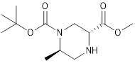 (3R,6R)-1-Tert-Butyl 3-Methyl 6-Methylpiperazine-1,3-Dicarboxylate