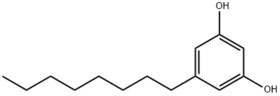 5-octyIbenzene-1, 3-diol