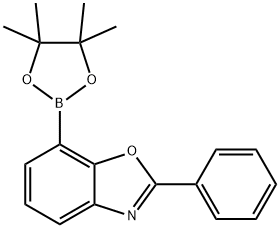 "Benzoxazole, 2-pheny 1-7-(4,4,5,5- tetramethyl-1, 3, 2-dioxaborolan-2-y|) -"