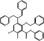 2-Benzyloxy-3-dibenzylaMino-5-fluoro-6-Methyl-benzoic acid phenyl ester