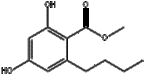 2, 4-dihydroxy-6-n-butylbenzoic acid, methyl ester