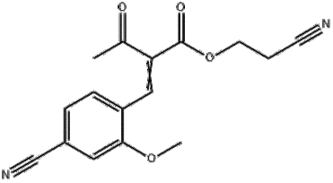 (Z)-2-cyanoethyl 2-(4-cyano-2-methoxybenzylidene)-3-oxobutanoate