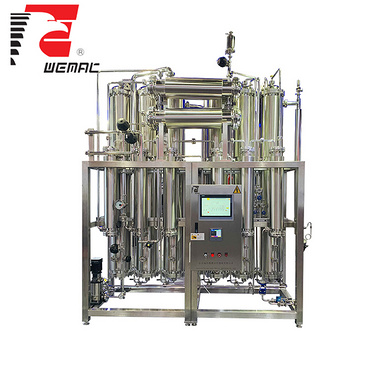 WEMAC High Quality water distillation plant water for injection with Evaporator Preheater