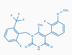 5-(2-Fluoro-3-methoxyphenyl)-1-[[2-fluoro-6-(trifluoromethyl)phenyl]methyl]-6-methyl-2,4(1H,3H)-pyri