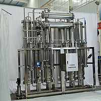 3 stage separate 100-6000l/h water distiller machine water treatment machine