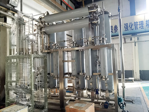 WEMAC High Quality pharmaceutical equipment water distillation plant with Evaporator Preheater  