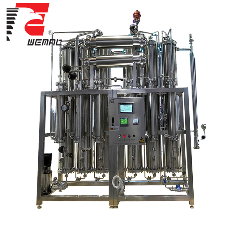 WEMAC Electric heating multi effect distiller distilled water machine  