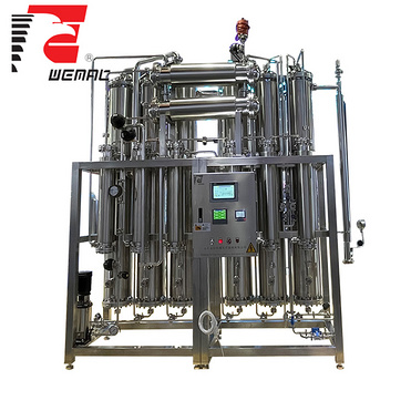 WEMAC Electric heating multi effect distiller distilled water machine