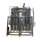 3 stage separate 100-6000l/h water distiller machine water treatment machine