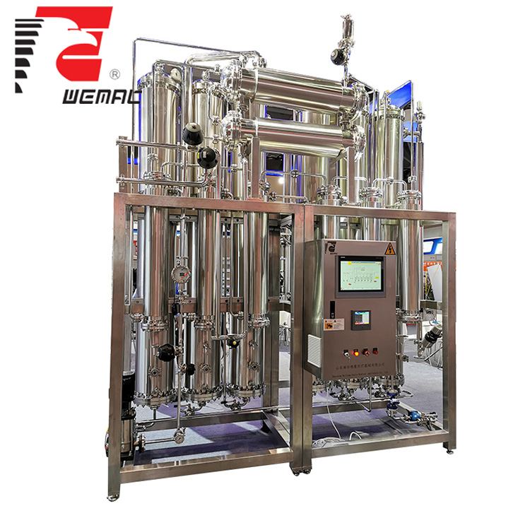 WEMAC Electric heating multi effect distiller distilled water machine  
