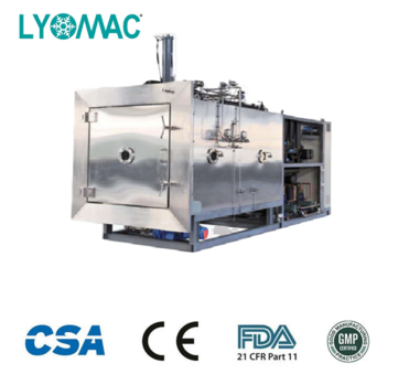 API Lyophilization Equipment Freeze dryer with 500kgs capacity