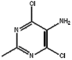 2-Methyl-4,6-dichloro-5-aminopyrimidine