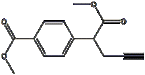 a-propargylhomoterephthalic acid dimethyl ester