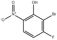 2-Bromo-3-fluoro-6-nitrophenol