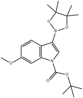 1-Boc-6-Methoxyindole-3-boronic acid, pinacol ester