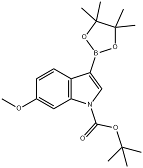 1-Boc-6-Methoxyindole-3-boronic acid, pinacol ester