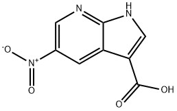 5-Nitro-7-azaindole-3-carboxylic acid