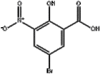 5-Bromo-2-hydroxy-3-nitrobenzoic acid